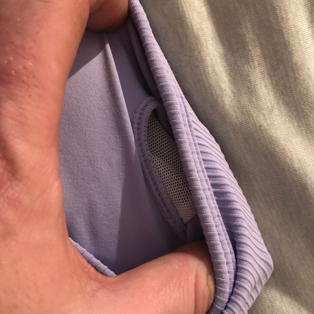 Women's Purple and Gray Sports Bras - Picture 9 of 10